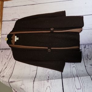 Christopher & Banks brown cardigan size Medium, brown